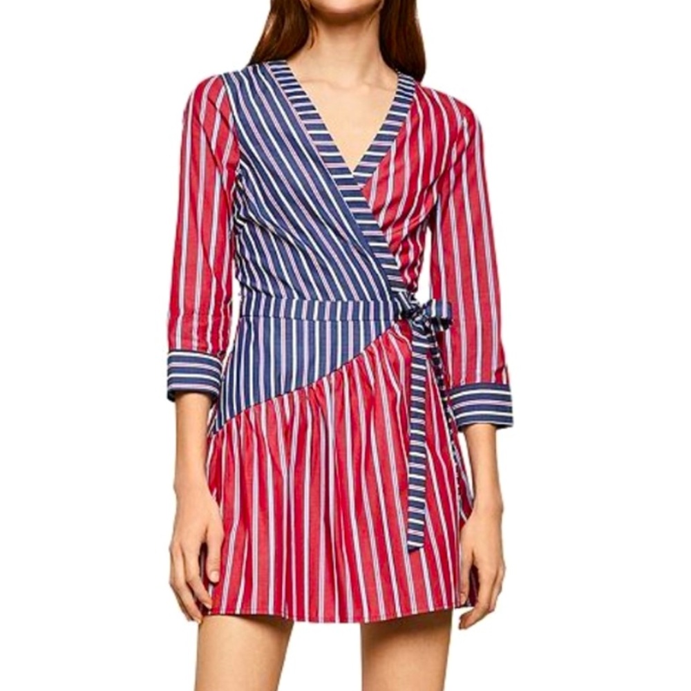 BCBGeneration Wrap Dress / long blouse